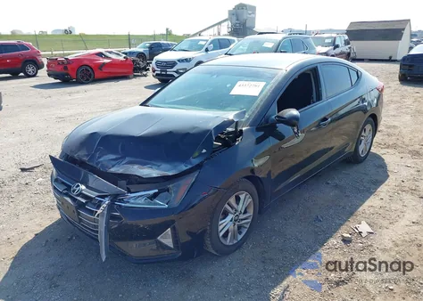 2020 Hyundai Elantra Sel z USA, uszkodzony, nr VIN 5NPD84LF5LH553090